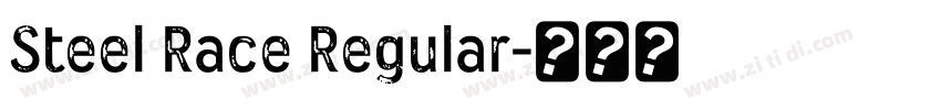 Steel Race Regular字体转换 Steel Race Regular字体转换